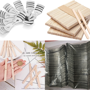 <span class=keywords><strong>Kit</strong></span> de bougies bricolage bon marché en gros Porte-mèche en bois en acier inoxydable pour la <span class=keywords><strong>fabrication</strong></span> de bougies de centrage de mèche - Product Image 5
