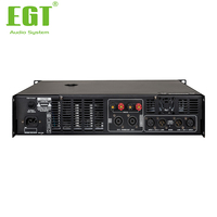 Amplificateur de puissance économique 450W*2 8Ω 2U pour petits bars, salles de karaoké et systèmes audio de conférence PA commerciaux, petites manifestations
