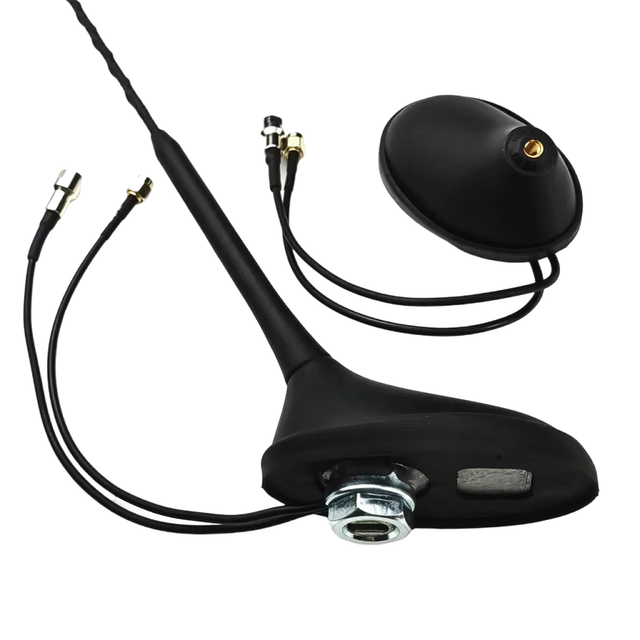 Universal UHF VHF GNSS GPS RTK Shark Fin Combo Car Antenna