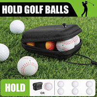 Étui universel étanche à coque rigide pour télémètre de golf, sac de transport antichoc pour télémètre avec clip de ceinture
