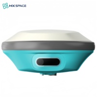 Récepteur GPS RTK GNSS HXSPACE H10 Pro 1408 canaux avec double caméra et équipement de mesure d'inclinaison IMU pour la topographie de chantier