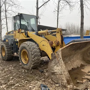 낮은 근무 시간 komatsu wa320-5 프론트 로더 wa320 오리지널 일본 중고 휠 로더 판매