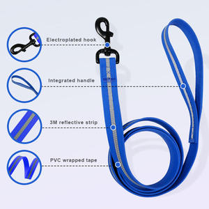 Gran oferta 2025, logotipo personalizado, Correa inteligente resistente para perros, liberación rápida, nailon reflectante, correa de plástico <span class=keywords><strong>PVC</strong></span> para mascotas, resistente al agua, fábrica - Product Image 6