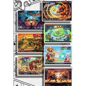 MS Wholesale Pokemoned Switch All-Stars <span class=keywords><strong>C</strong></span> Series Tear-off Tabs Mario Kid's Gifts Fan Art Board Game Blind Box Collectible Card - Product Image 3
