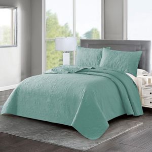 Ensemble de <span class=keywords><strong>couvre</strong></span>-<span class=keywords><strong>lit</strong></span> et édredon d'hôtel de luxe imprimé en gros, matelassé par ultrasons, doux, chaud, écologique, antibactérien, en polyester - Product Image 1