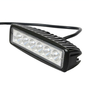 ไฟส่องสว่างสำหรับงานอเนกประสงค์ 18W 6 LED - 12V/24V กันน้ำ สำหรับขับขี่ออฟโรด เหมาะสำหรับมอเตอร์ไซค์ รถบรรทุก รถ SUV รถ ATV มาตรฐาน IP67 - Product Image 1