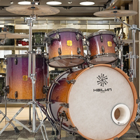 Hailun Yishujia Poplar Burl Drum Sets Instrument à percussion de haute qualité Usine de vente directe Usine directe BON MARCHÉ