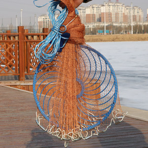 8ft hand gooien netto hand gooien visnet voor verkoop - Product Image 2