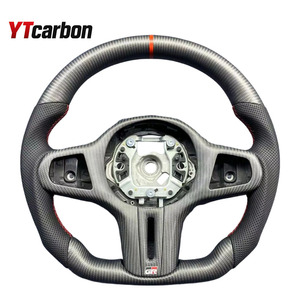 Volante LED de fibra de carbono YTcarbon para BM-<span class=keywords><strong>W</strong></span> 1 2 3 4 5 Series M3 M4 M5 X3M X4M X5M X6M Z4 F40 G20 G80 G30 G60 F90 G22 G82 - Product Image 5