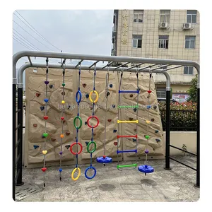 Kindergarten im freien hänge-scheibe kletterseil hängende schaukel kinderspielzeug für drinnen und draußen körpertraining ausrüstung