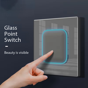 Interruttore a Parete Smart Life Tipo 86 con Indicatore LED, in Plastica, Grado di Protezione IP66, 1 Modulo <span class=keywords><strong>5</strong></span> Fori, Direttamente dalla Fabbrica - Product Image 1