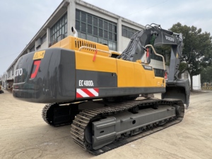 เครื่องขุด EC480 Volvo มือสองเครื่องขุดไฮดรอลิก48T สำหรับงานหนักแกนปั๊มเครื่องยนต์มือสองจากสวีเดน - Product Image 5