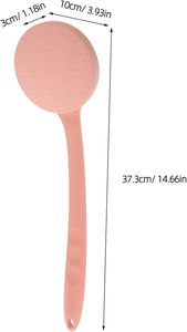 4 in 1 <b>Long</b> <b>Handle</b> Exfoliating Bath Brush Back Scrubber Shower Brush Body Cleansing <b>Sponge</b> - Product Image 2