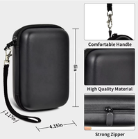 Étui de transport en EVA pour console de jeu portable, organiseur de rangement pour Rg353V/ Rg35Xx/ Rg353Vs/ R36S /rg40xxv