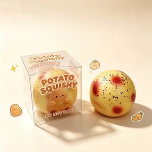 Juguete antiestrés de patata miniatura hecha a mano, bola de apretar, juguete sensorial para aliviar <span class=keywords><strong>el</strong></span> estrés, para venta al por mayor - Product Image 5