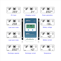 Contrôleur de charge solaire EPever Tracer2210AN MAX.PV 100V 20A pour batterie Lifepo4