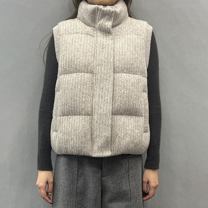 <span class=keywords><strong>Gilet</strong></span> matelassé sans manches à col montant de haute qualité Jancoco, <span class=keywords><strong>gilet</strong></span> <span class=keywords><strong>court</strong></span> en duvet de canard <span class=keywords><strong>chaud</strong></span> pour l'hiver pour femmes - Product Image 1