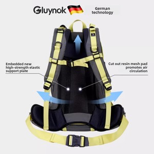Sac à dos d'alpinisme allemand pour <span class=keywords><strong>l</strong></span>'extérieur, <span class=keywords><strong>l</strong></span>éger, professionnel, grande capacité, voyage, <span class=keywords><strong>l</strong></span>égèrement imperméable - Product Image 4