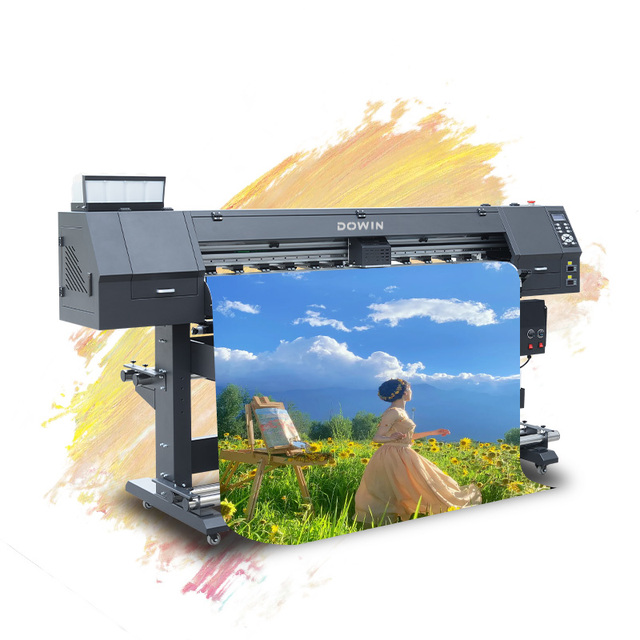 New Automatic 1.8M Wide Format Pigment Inkjet Printer with XP600/ I3200 Heads for Paper