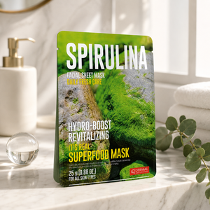 Mascarilla Facial de Espirulina Superfood 25g Hidratante y Revitalizante Para Todo Tipo de Piel - Product Image 4
