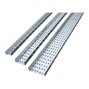 Bandeja Portacables Perforada Galvanizada en Caliente, Construcción de Acero de Alta Resistencia, Resistente a la Corrosión, Industrial - Product Image 3