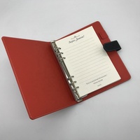 Carnets de notes A4 A5 en cuir pu, pour pc portable, avec anneau de fermeture à boucle magnétique