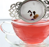 Ensemble d'infuseurs à thé portables en acier inoxydable à grande maille, écologiques, avec bols de récupération, ustensiles, filtres et passoires pour le café et le thé en vrac