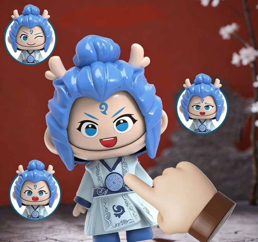 Ao Bing Press - Changement d'expression activé par la pression [En sachet]