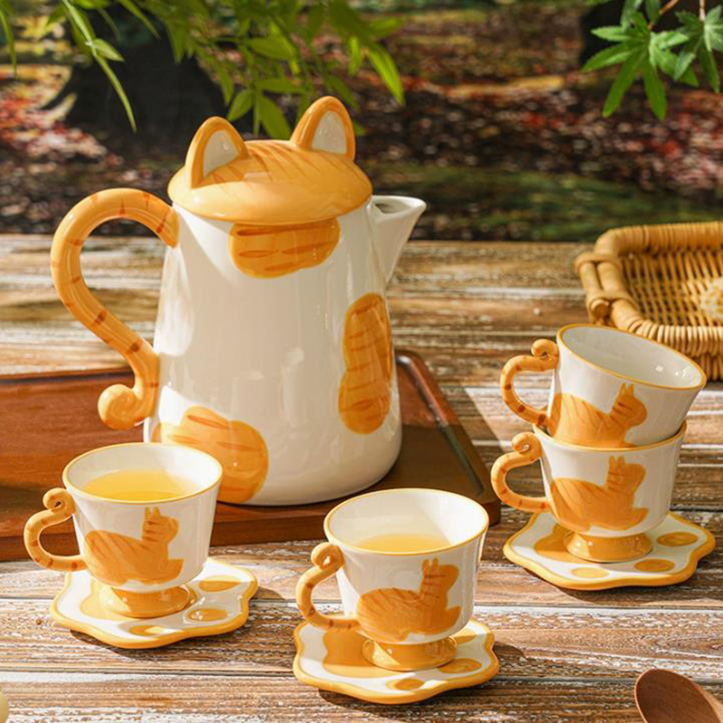 Teteras de cerámica con forma de animales - Diseños adorables y