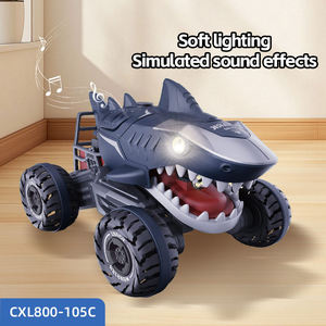 Voiture télécommandée 2,4 GHz avec pulvérisation, musique, cascade et lumières, jouet pour enfants, voiture de cascade télécommandée - Product Image 4