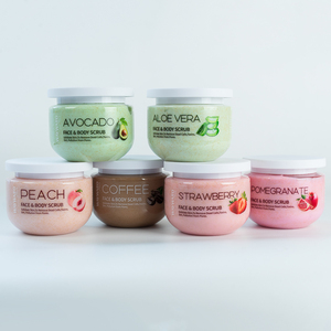 Exfoliante Corporal de Sal Marina Natural de 250g, Exfoliante para Piernas, Brazos, Manos y Cuerpo, Exfoliante Corporal Natural para el Cuidado de la Piel - Product Image 1