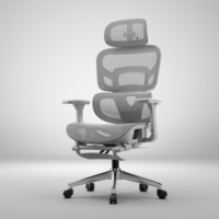 Chaise de bureau ergonomique classique la plus vendue en Chine, chaise de bureau informatique moderne réglable la moins chère, chaise de bureau entièrement en maille pour personnel