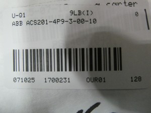 Variateur de fréquence ACS201-4P9-3-00-10 380-480V-AC 0-500Hz Série ACS200 PLC - Product Image 4