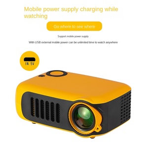 Xách Tay A2000 Mini Chiếu Android 9 2K Độ Phân Giải Đèn LED Thông Minh Rạp Hát Tại Nhà Tường Chiếu Cho Ký Túc Xá Sinh Viên - Product Image 2