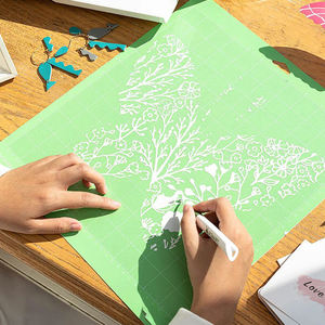 4.5*6.5 Standard Grip collant auto-cicatrisant Vinyl Craft Cutter <span class=keywords><strong>tapis</strong></span> <span class=keywords><strong>de</strong></span> coupe pour Machine <span class=keywords><strong>Cricut</strong></span> Silhouette Cameo traceur <span class=keywords><strong>de</strong></span> - Product Image 5