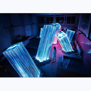 Sculpture lumineuse LED en verre trempé 3D SENZHAO pour la décoration extérieure, éclairage de rue et de jardin - Product Image 4