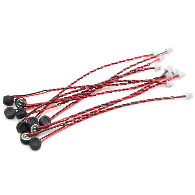 Factory High Sensitivity Omnidirectional Electret Condenser Microphone 6022 6027 6*2.7MM With Wire Connecter 1.25MM