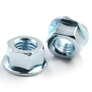 صواميل سداسية ذات حواف من الفولاذ الكربوني عالي القوة بالجملة، مقاسات M3 M4 M6 M7 M8 M10 M12، معيار DIN6923، صواميل قفل عالية الجودة بمعايير ANSI - Product Image 3