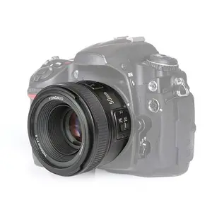 Yongnuo yn 50mm f1.8n lente de foco automático, para câmera nikon d800, d300, d700, d3200, d3300, d5100, d5200, d5300 e dslr
