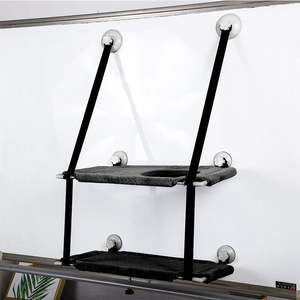 <span class=keywords><strong>Hamaca</strong></span> Ecológica para Gatos, <span class=keywords><strong>Hamaca</strong></span> para Ventana, Tela Impermeable Lavable y Extraíble, Cama para Gatos, Asiento para Dormir y Escalar - Product Image 6