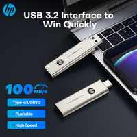 Unidad Flash USB 3.2 Tipo C de 64 GB de Metal - Nuevo Modelo Portátil 2 en 1