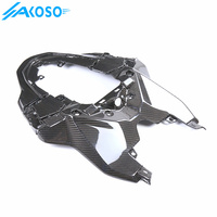 AKOSO 100% 3K Fibre de carbone sèche pré-imprégnée pour carénage central de selle arrière de moto BMW S1000RR 2023-2026