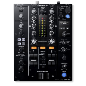 DJM-450 Pro 2-Ch <b>Mixer</b> | Magvel Fader, Pro FX, Dual <b>USB</b> | for Wedding, Party & Mobile Performances - Product Image 2