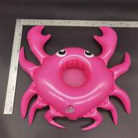 Porte-bouteille de vin flottant en PVC de haute qualité, logo personnalisé, portable, pour les fêtes, cadeau pour les boissons