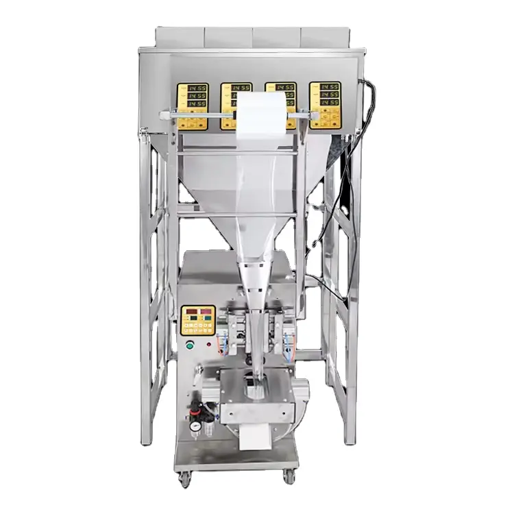 Automatic Multihead Sugar Bean Nut Cereal Rice Spice Powder Filling and Weighing Packaging Machine