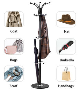 Perchero de Pie Multifuncional de Lujo que Ahorra Espacio, con Diseño de <span class=keywords><strong>Cactus</strong></span>, para Ropa, Entrada, Perchero de Metal para Abrigos - Product Image 3