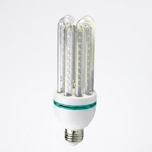Lámpara LED de Ahorro de Energía Tipo Maíz 3U 9W E27 6000K Luz Diurna AC185-265V Base de Plástico Garantía de 2 Años - Product Image 1