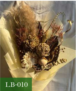 Mini Ramo de Flores Secas, Flor de Paja para Solapa, Realista y Duradero, Decoración para Solapa de Boda - Product Image 2