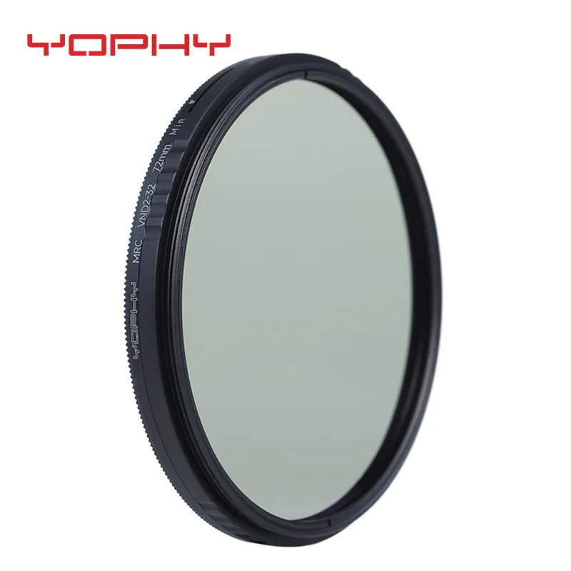 YOPHY 카메라 MRC ND2-32 82mm B270 유리 조절 중립 밀도 필터 OEM ODM 공장