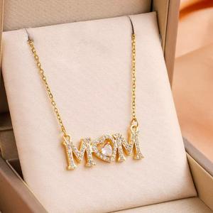 Regalo para el Día de la Madre 2025, Collar de Moda para Mamá, Colgante de Zirconia de Alta Calidad, Ideal para Regalo del Día de la Madre - Product Image 4